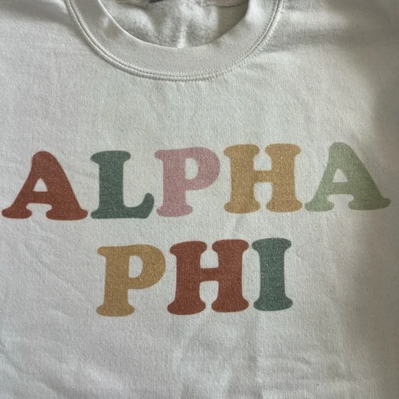 Alpha Phi Sweatshirt - Picture 4 of 4